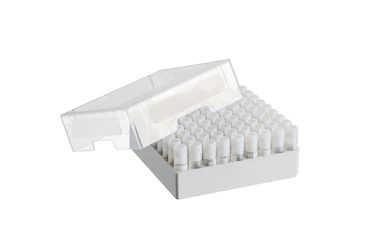 艾本德儲存盒 9 × 9, 可放置 81  個螺旋蓋（凍存）管， 1  –  2  mL，3  件，高 53  mm，2  英寸，聚丙烯材料，可耐受最低 -86  °C，可高溫高壓滅菌，帶蓋子并具有數(shù)